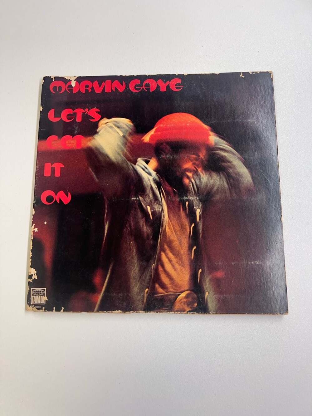 Marvin Gaye Lets Get It On LP Vinyl Tamla T 329V1 Original Gatefold Soul Funk